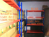 Special offer light duty shelving blue 2mX0.6XH2m 100kg/layer garage shelving same bunnings shelves