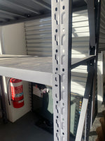 🔥800kg heavy duty racking L1.2mX0.6XH2.4m racking cabinets bins steel metal racking dark grey racking 2.4m high shelving racking