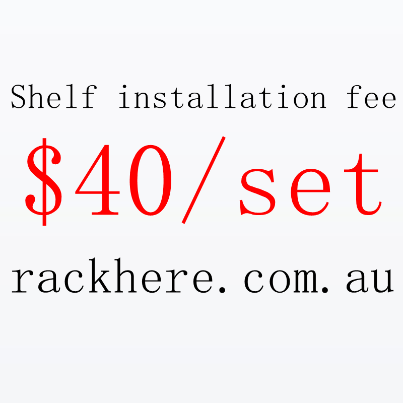 Install the shelves Installation fee $40/set shed shelving storage she ...