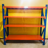 garage rack blue+orange 2mX0.6X2m 800kg garage racks for storage shop metal rack shelves for sale shed rack